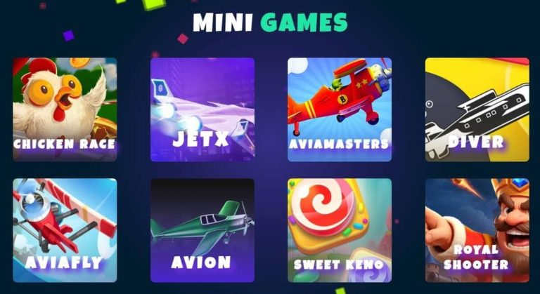 Rolletto Casino mini games
